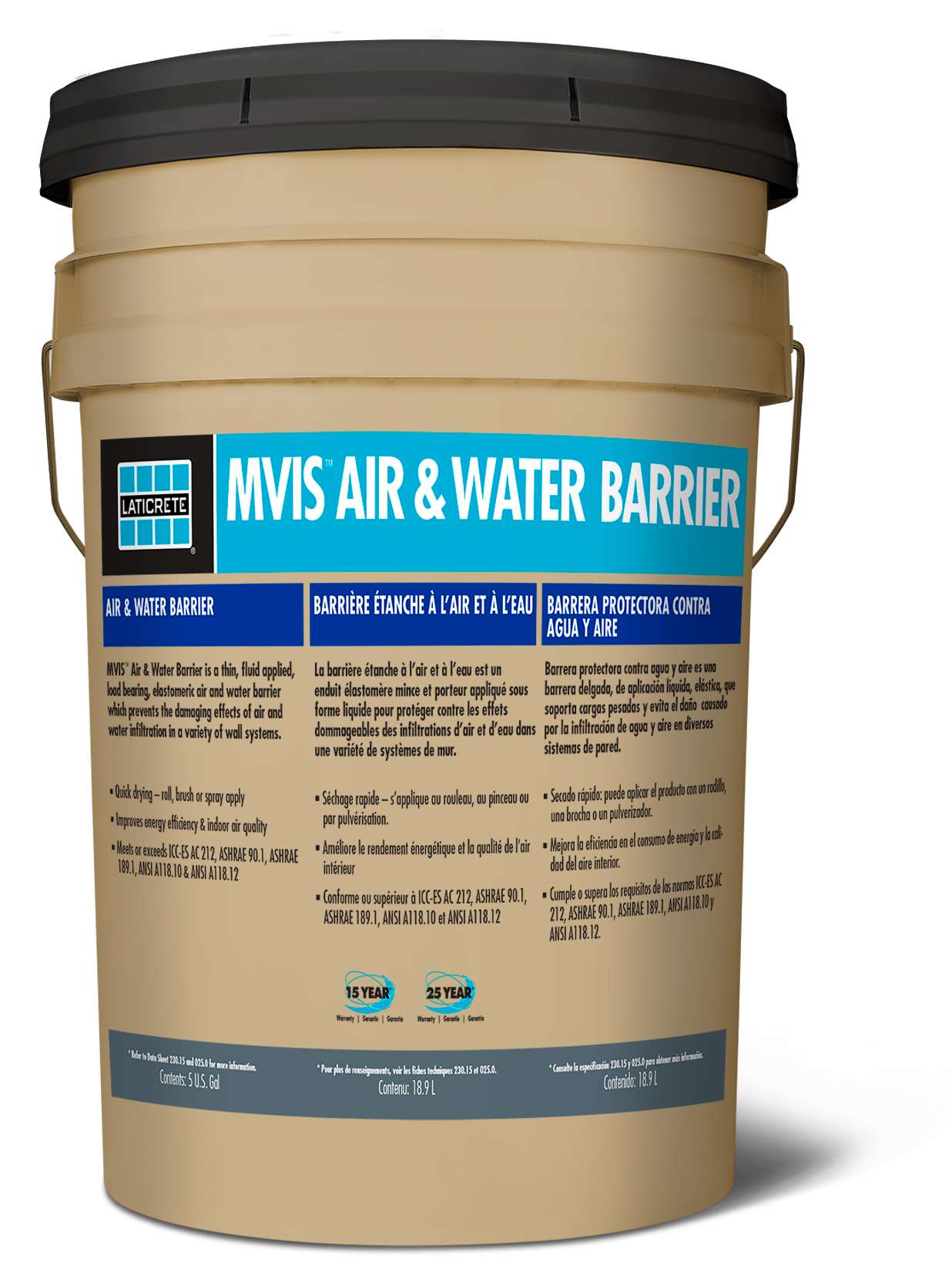 MVIS™ Air & Water Barrier